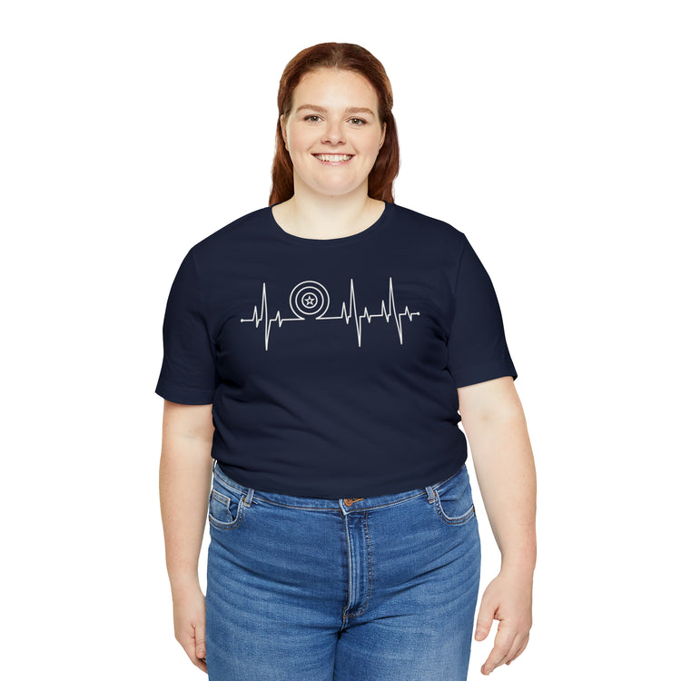 Captain America Heartbeat Tee - Fandom-Made