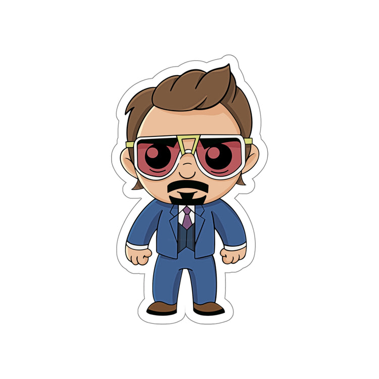 Tony Stark Die-Cut Sticker - Fandom-Made