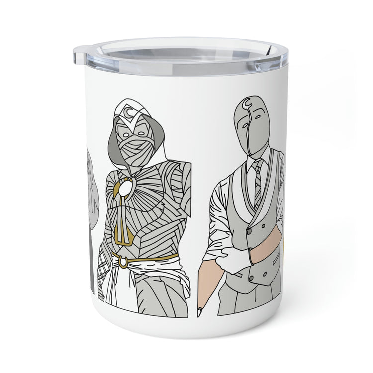 Moon Knight Faces Insulated Mug - Fandom-Made