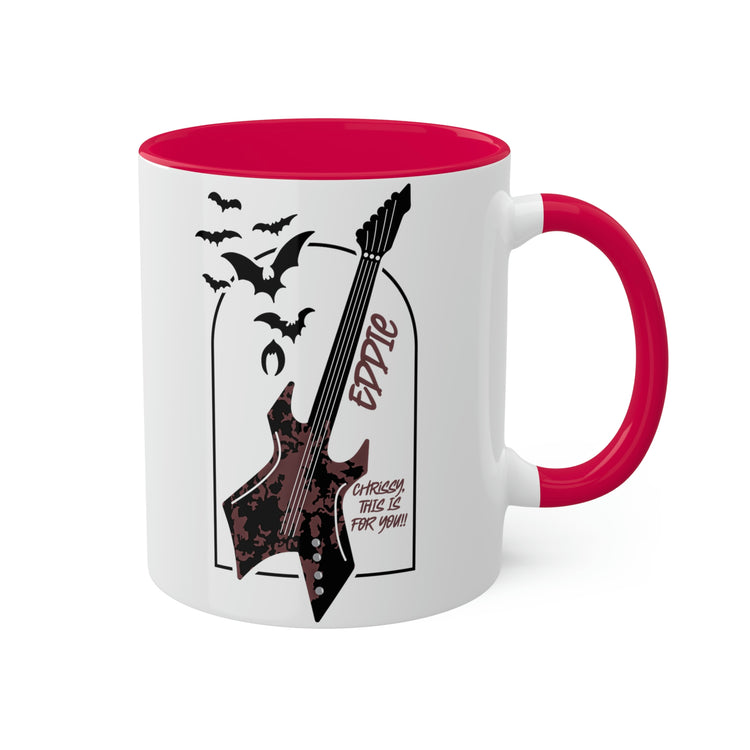 Eddie Munson Guitar Colorful Mug - Fandom-Made