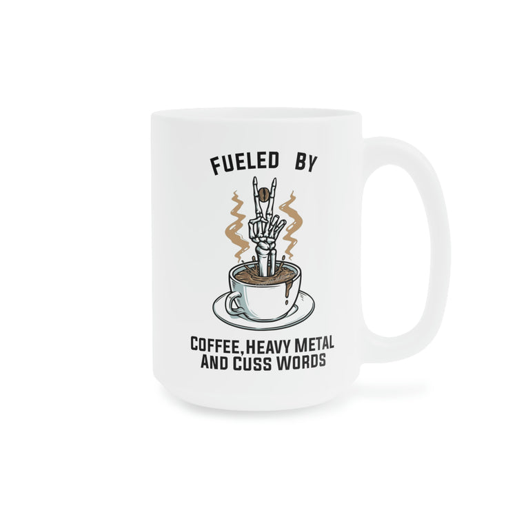 Fueled By Coffee Mug - Fandom-Made