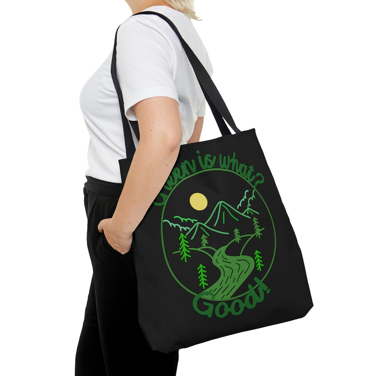 Green is Good Tote Bag - Fandom-Made
