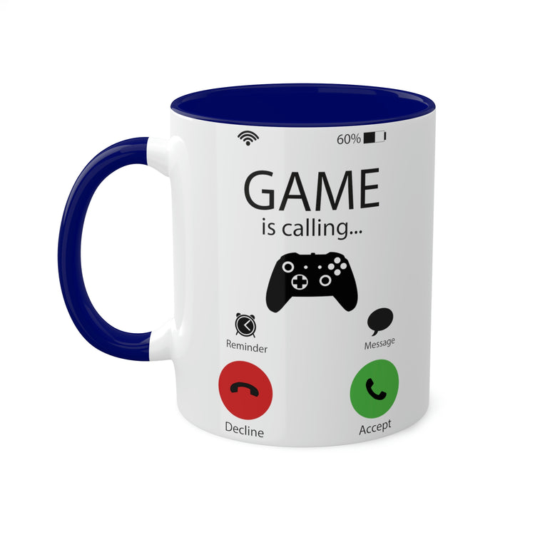 Game Is Calling Colorful Mugs - Fandom-Made