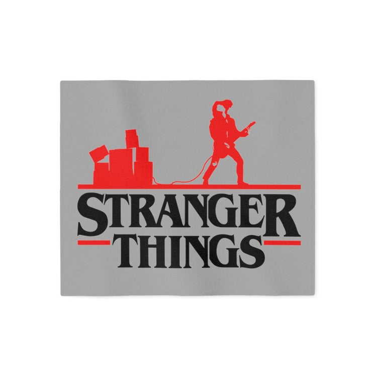 Eddie Munson, Stranger Things Sweatshirt Blanket - Fandom-Made