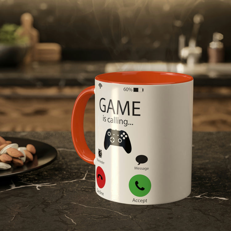 Game Is Calling Colorful Mugs - Fandom-Made