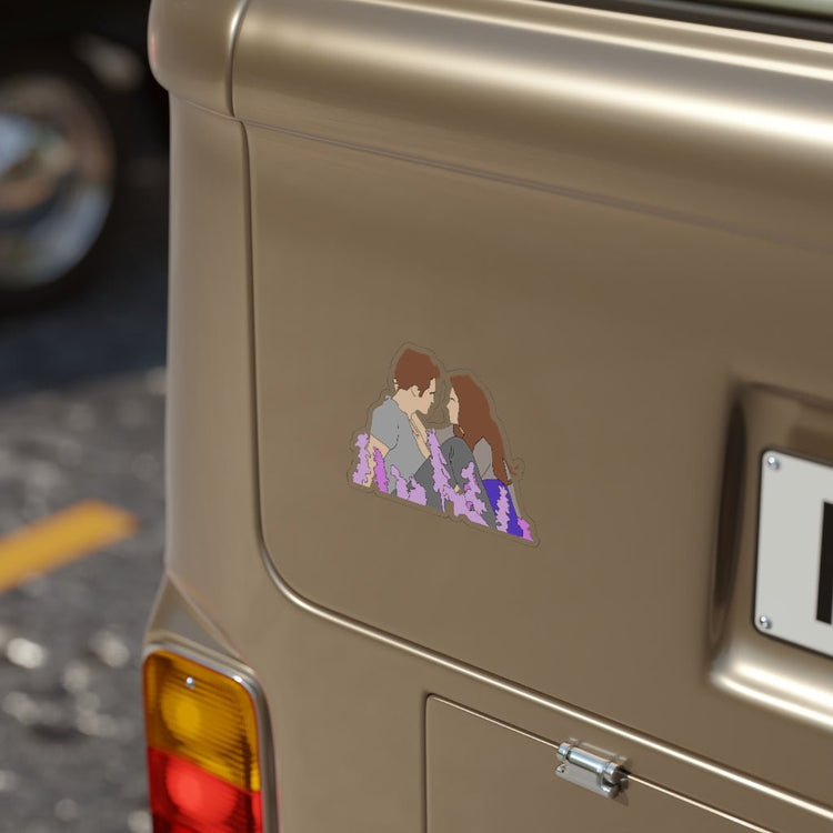 Edward & Bella Meadow Transparent Outdoor Stickers, Die-Cut - Fandom-Made