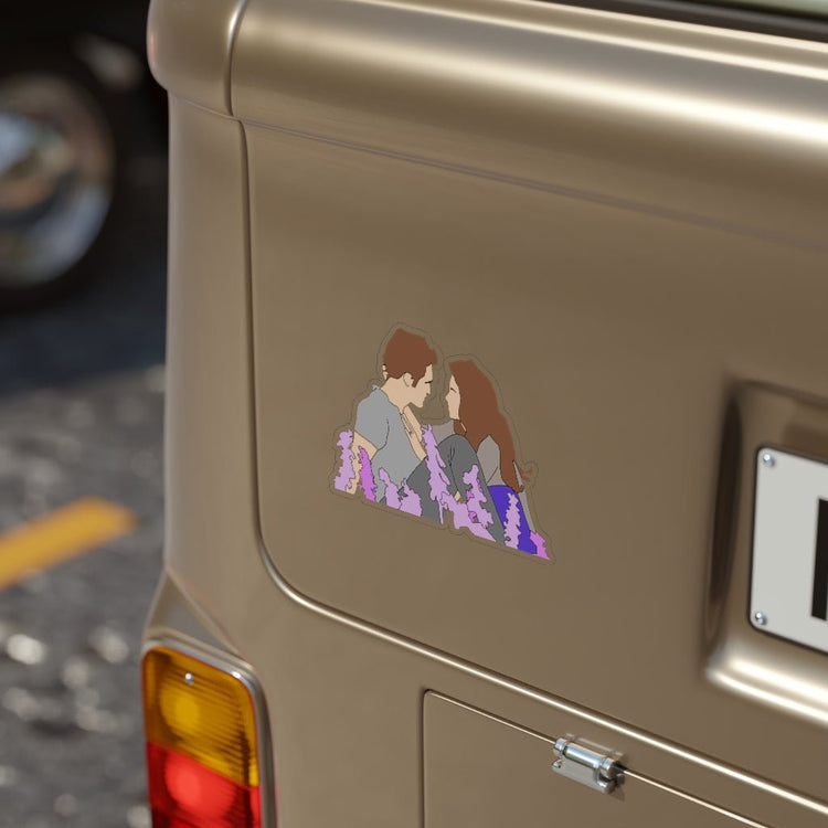 Edward & Bella Meadow Transparent Outdoor Stickers, Die-Cut - Fandom-Made