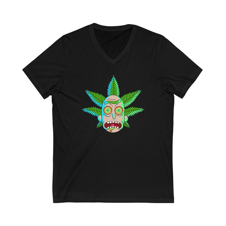 Rick Sanchez V-Neck Tee - Fandom-Made
