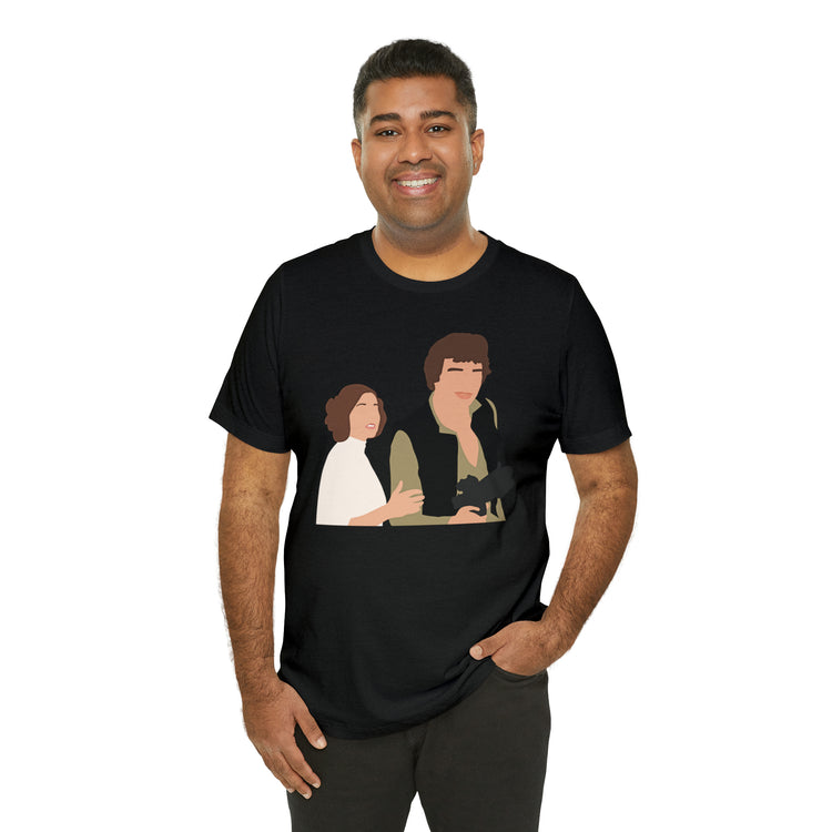 Princess Leia, Han Solo Tee - Fandom-Made