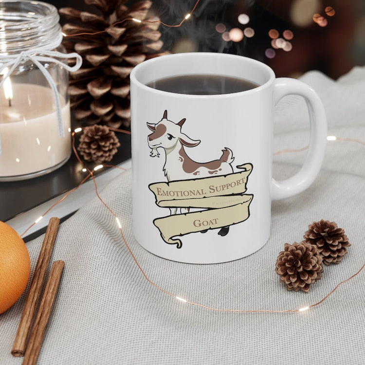 Emotional Support Goat Mug 11oz - Fandom-Made