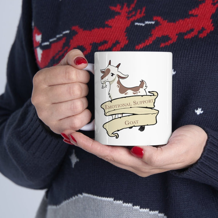 Emotional Support Goat Mug 11oz - Fandom-Made