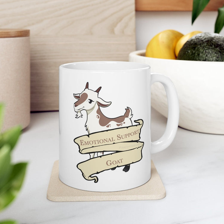 Emotional Support Goat Mug 11oz - Fandom-Made