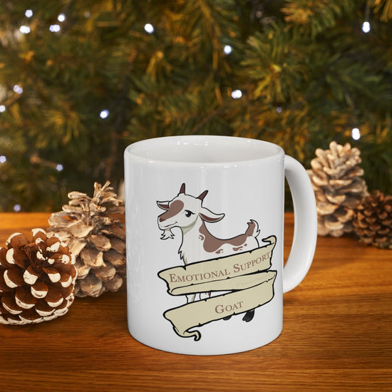 Emotional Support Goat Mug 11oz - Fandom-Made