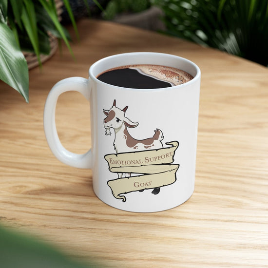 Emotional Support Goat Mug 11oz - Fandom-Made