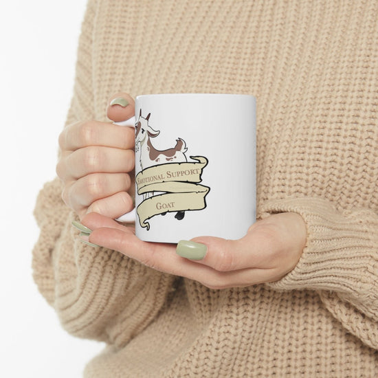 Emotional Support Goat Mug 11oz - Fandom-Made