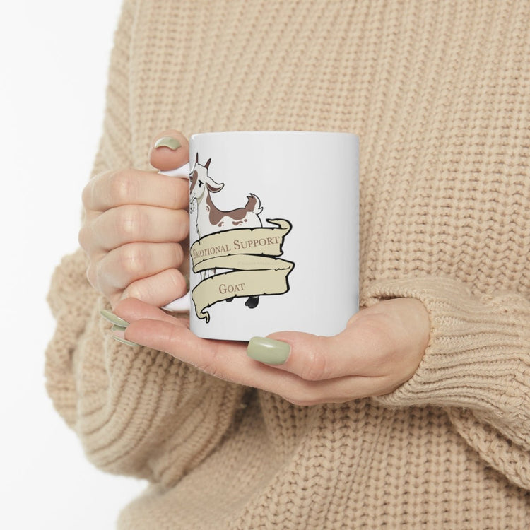 Emotional Support Goat Mug 11oz - Fandom-Made