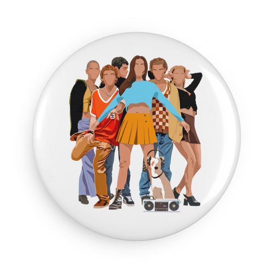 Empire Records Button Magnet, Round - Group - Fandom-Made