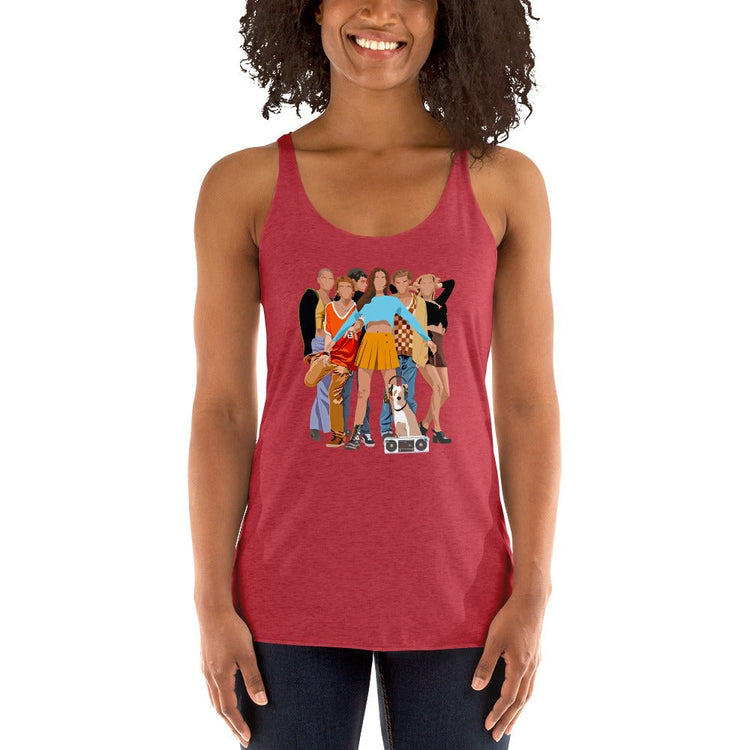 Empire Records Women's Racerback Tank - Group - Fandom-Made