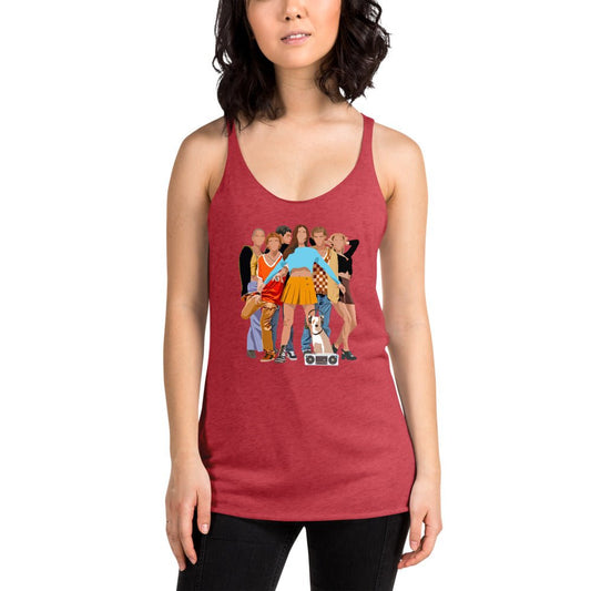 Empire Records Women's Racerback Tank - Group - Fandom-Made