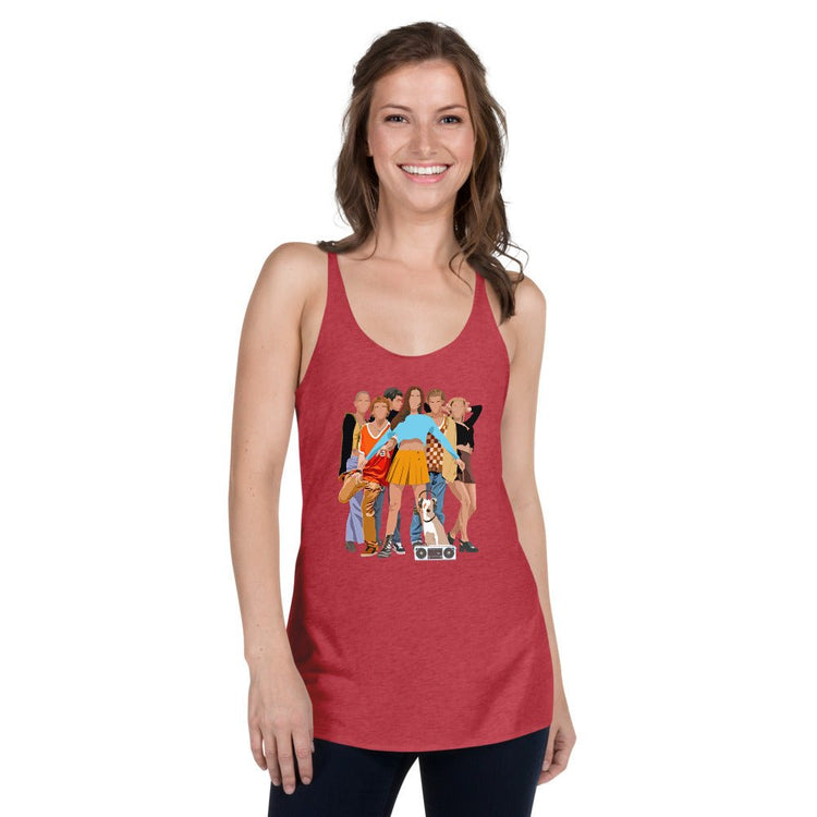 Empire Records Women's Racerback Tank - Group - Fandom-Made
