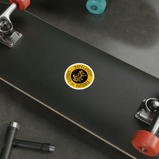 Hufflepuff Attributes Die-Cut Sticker - Fandom-Made