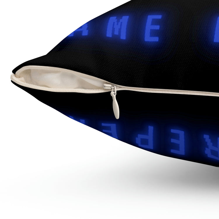 Eat, Sleep, Game, Repeat Square Pillow - Fandom-Made