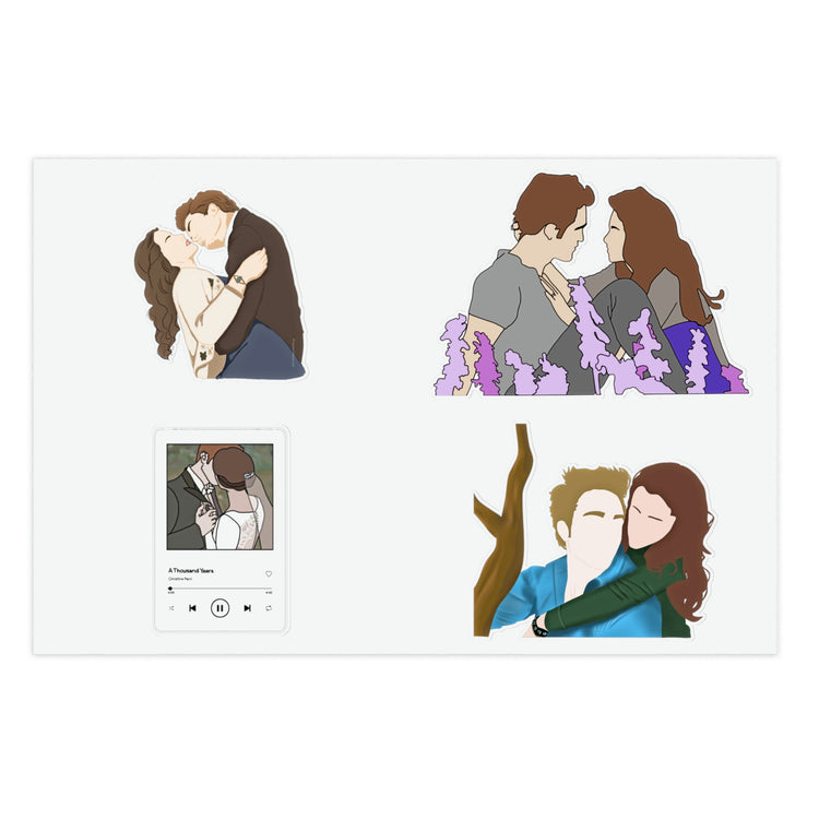 Edward & Bella Sticker Sheets - Fandom-Made