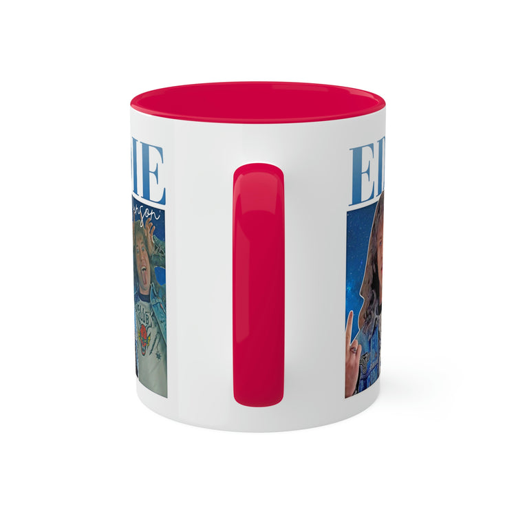 Eddie Munson Collage Mug, 11oz - Fandom-Made
