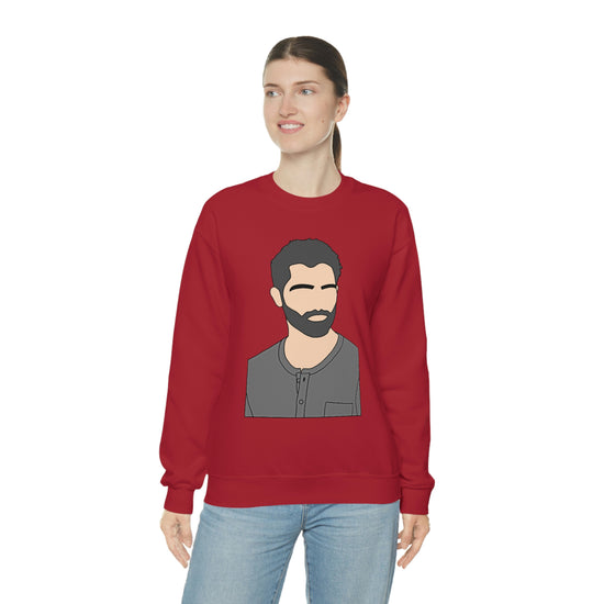 Derek Hale Sweatshirt (beard) - Fandom-Made