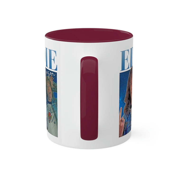 Eddie Munson Collage Mug, 11oz - Fandom-Made