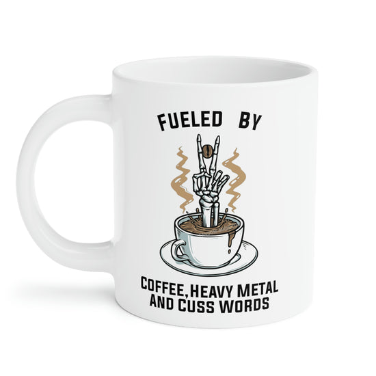 Fueled By Coffee Mug - Fandom-Made