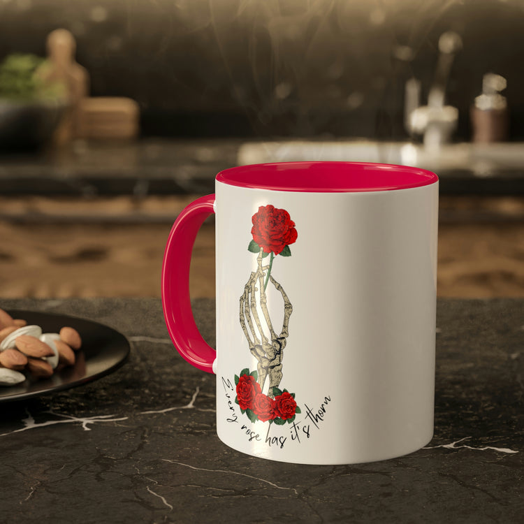 Every Rose, Has It's Thorn Colorful Mug - Fandom-Made