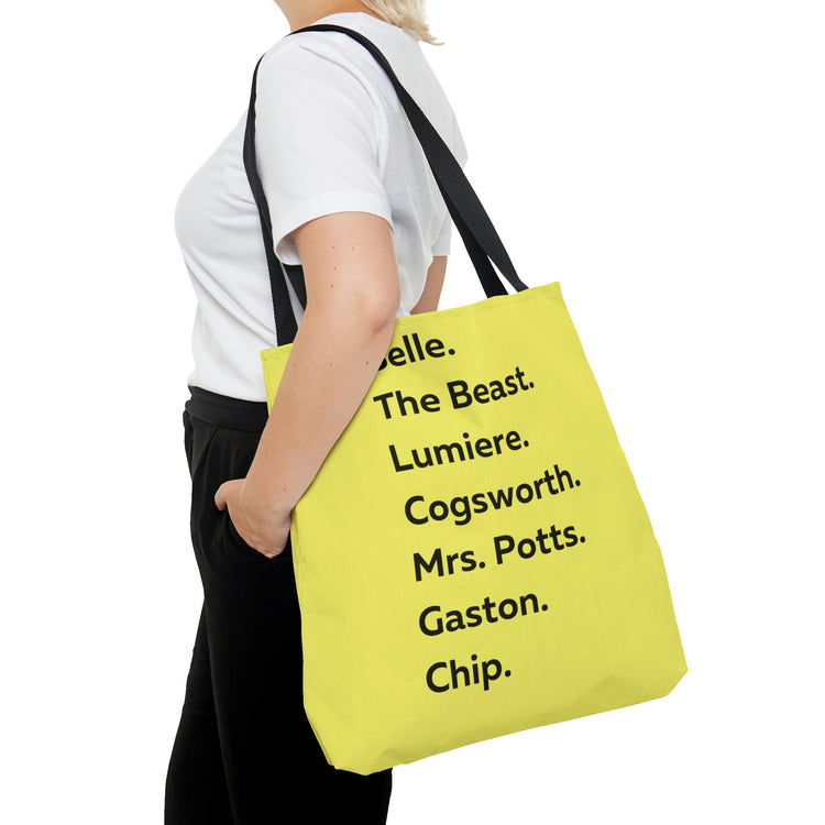Beauty and the Beast Tote Bag - Fandom-Made