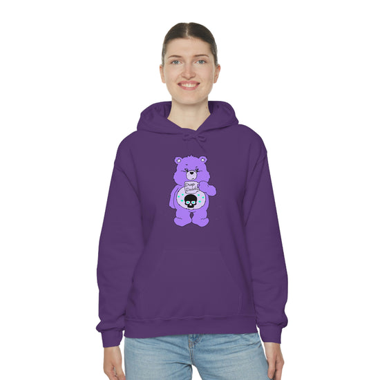 Drop Dead Care Bear Hoodie - Fandom-Made