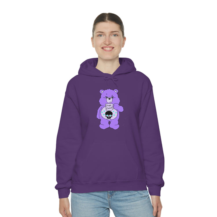 Drop Dead Care Bear Hoodie - Fandom-Made