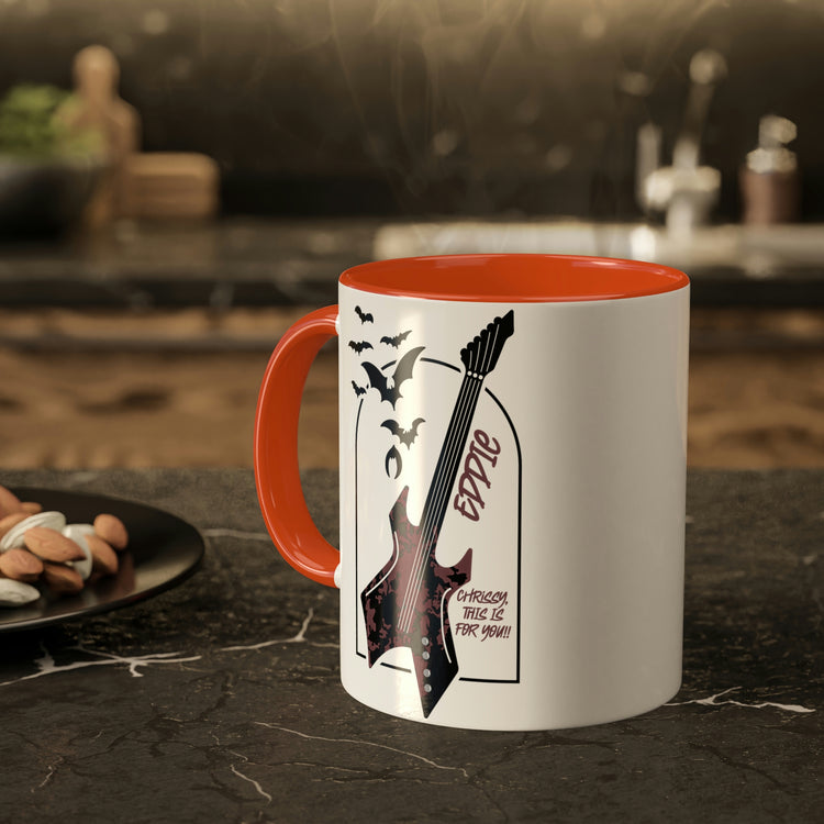 Eddie Munson Guitar Colorful Mug - Fandom-Made
