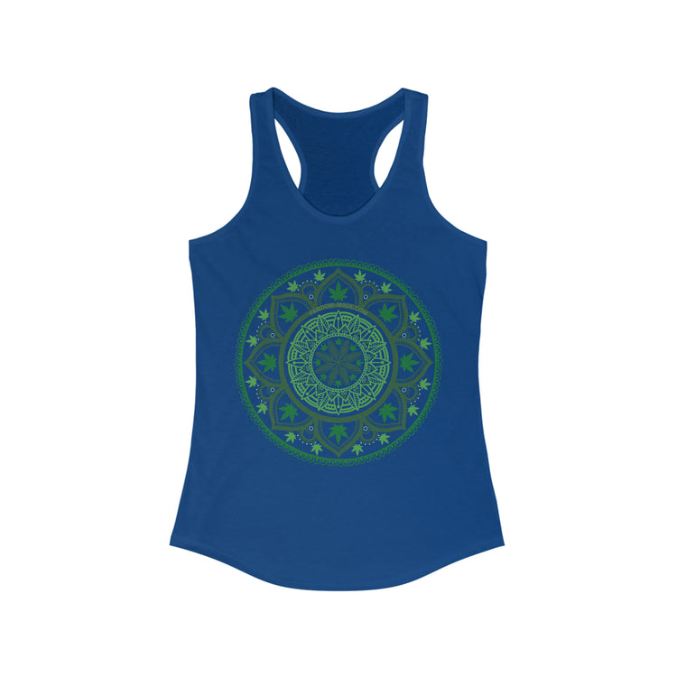 Weed Mandala Women's Tank - Fandom-Made