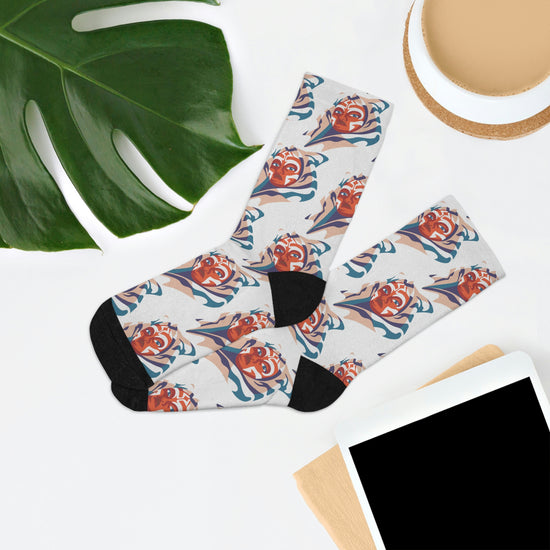 Ahsoka Tano Socks - Fandom-Made