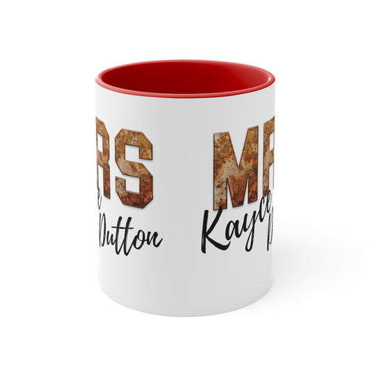 Mrs Kayce Dutton Coffee Mug - Fandom-Made