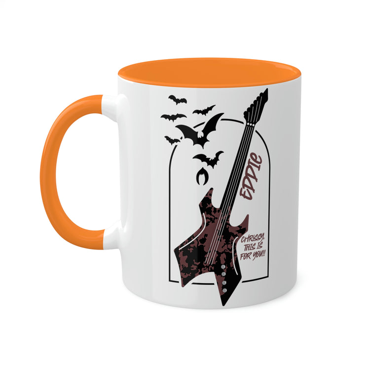 Eddie Munson Guitar Colorful Mug - Fandom-Made