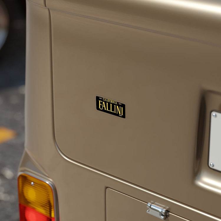 FALLIN1 Transparent Outdoor Stickers - Fandom-Made