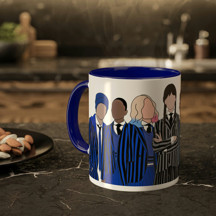 Wednesday Cast Mugs - Fandom-Made