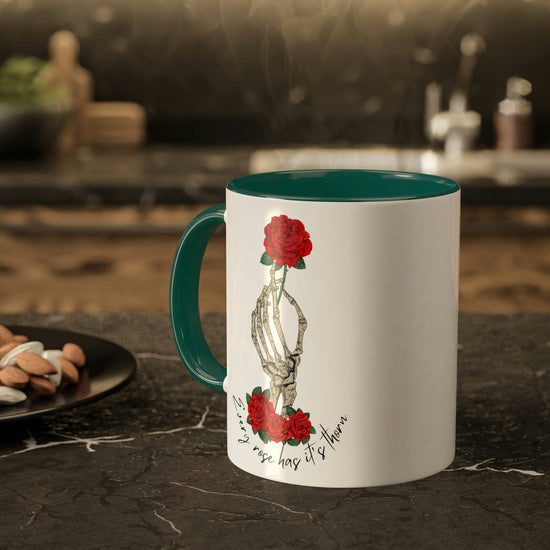 Every Rose, Has It's Thorn Colorful Mug - Fandom-Made