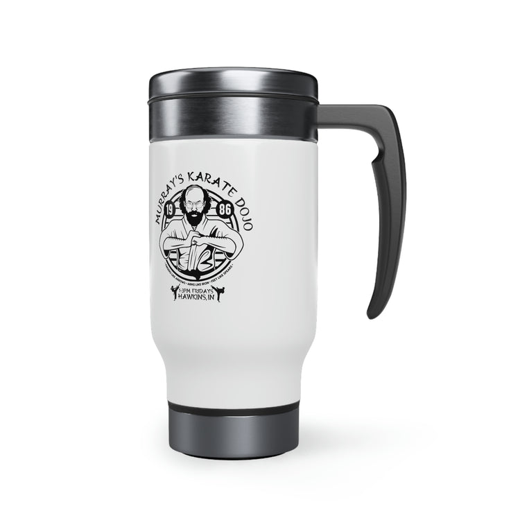 Murray's Dojo Travel Mug with Handle - Fandom-Made