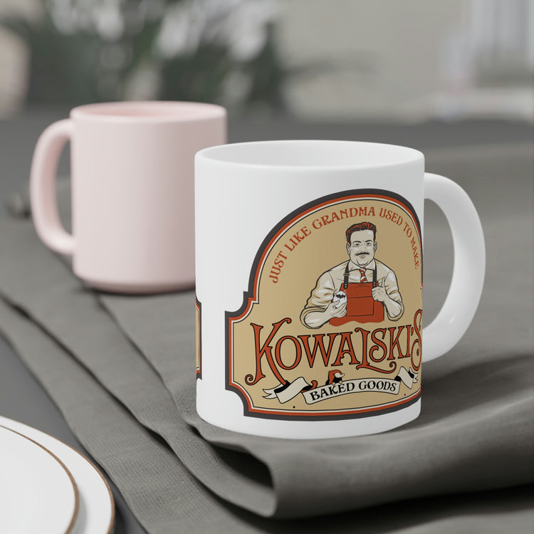 Kowalski's Bakery Mugs - Fandom-Made