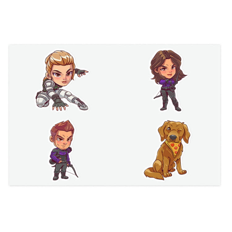 Hawkeye Sticker Sheets - Fandom-Made