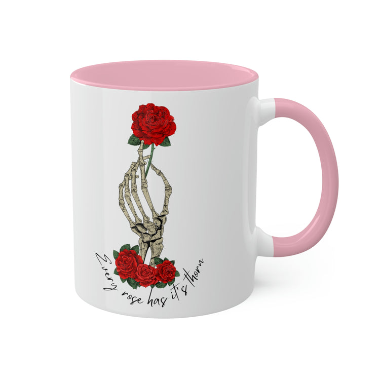Every Rose, Has It's Thorn Colorful Mug - Fandom-Made