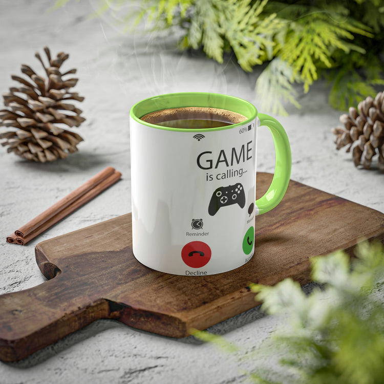 Game Is Calling Colorful Mugs - Fandom-Made