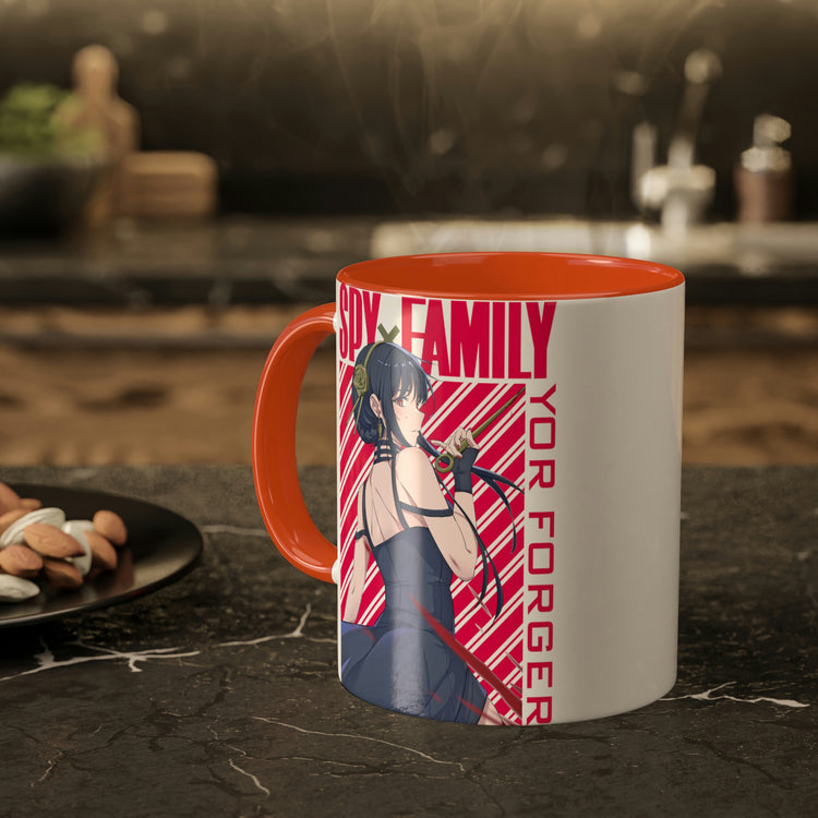 Yor Forger Colorful Mug 11oz - Fandom-Made