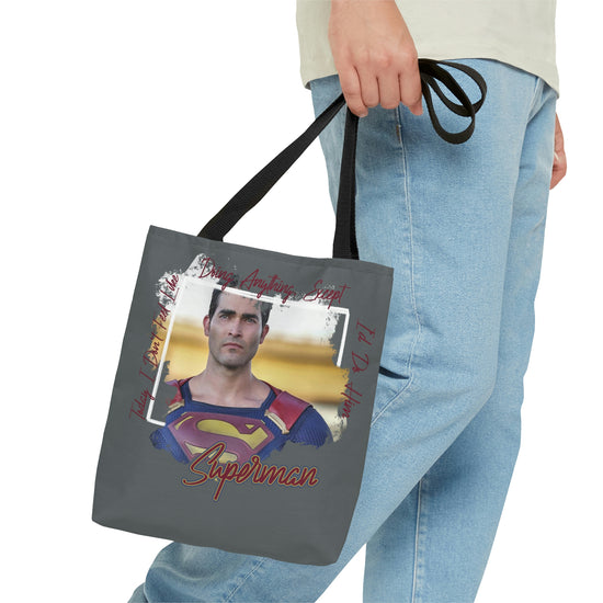 I'd Do Superman, Tyler Hoechlin Tote Bag - Fandom-Made